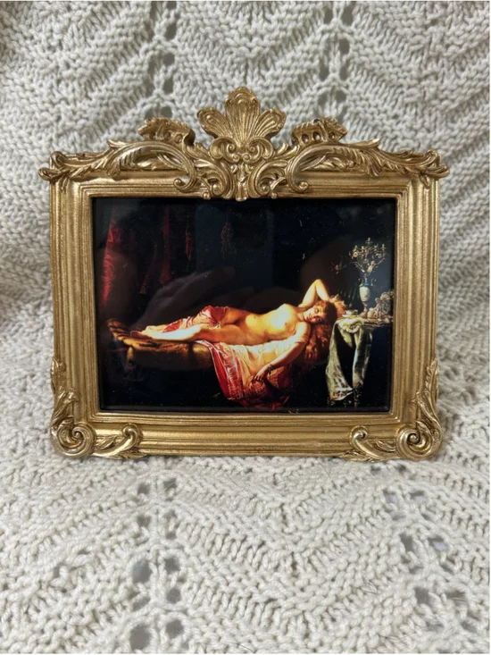 Vivian Collection Sheffield Home Ornate Gold Tabletop Picture Frame 5x7 Decor