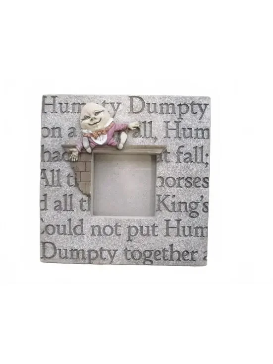 VTG Figi Graphics Humpty Dumpty Nursery Rhyme 3D Resin Picture Frame