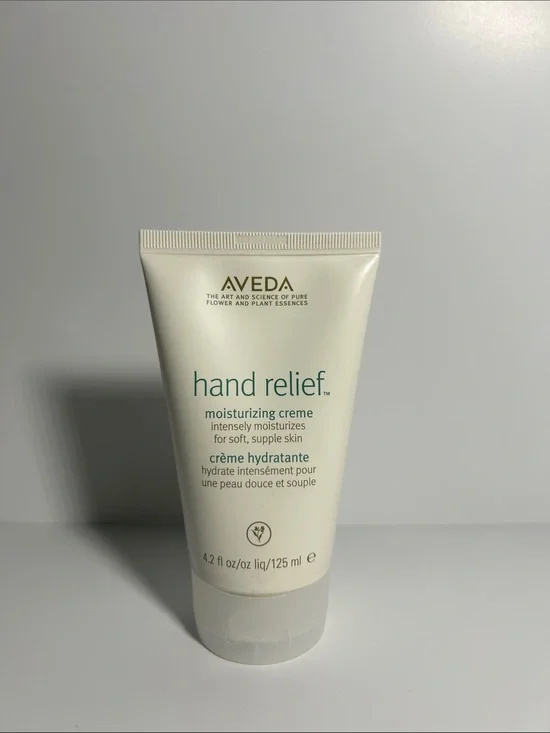 AVEDA Hand Relief Moisturizing Creme - Cream, Green Text