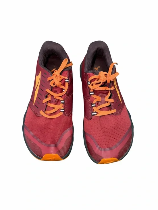 Altra Superior 5 Women’s Size 9 Trail Running Shoes Maroon Orange Zero Drop