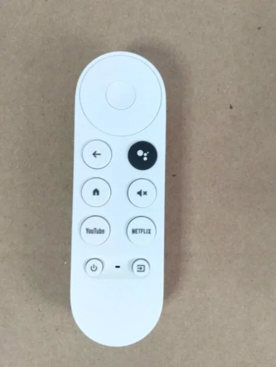 Google G9N9N OEM Replacement Remote Control Apps Shortcuts White Netflix YouTube