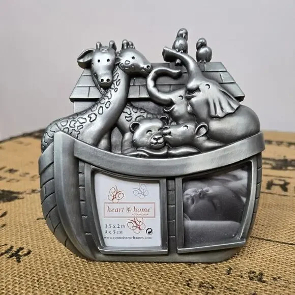 NWOT Heart & Home by Connoiseur Noah's Ark Picture Frame
