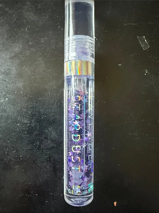Stardust Purple Glitter Lip Gloss - Unbranded Vegan and Cruelty Free
