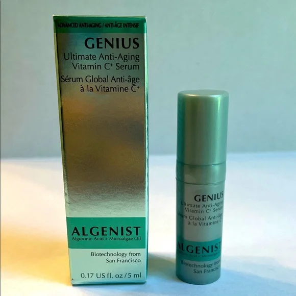 Algenist GENIUS Ultimate Anti-Aging Vitamin C+ Serum Niacinamide Microalgae Oil