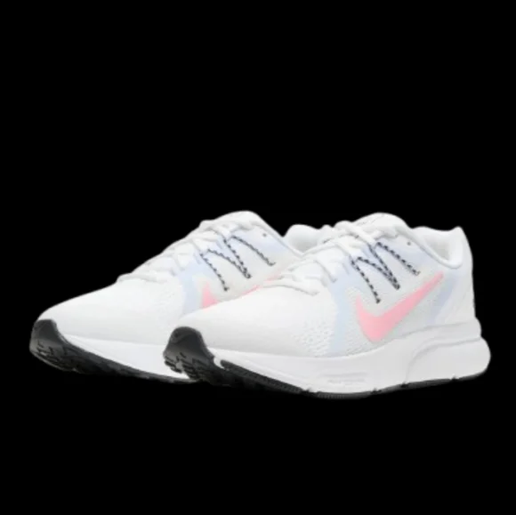 Nike Zoom Span 3 Running Womens White Iris Blue Pink