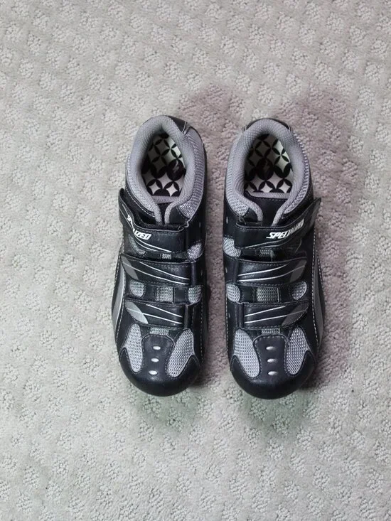 Specialized Size 37 Black Grey Cycling Shoes