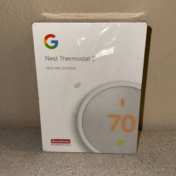 Google Nest Thermostat E Nest Pro Edition New in Box‎
