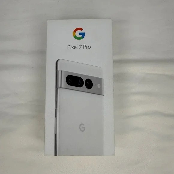 Google Pixel 7 Pro BOX ONLY Snow 128GB Model