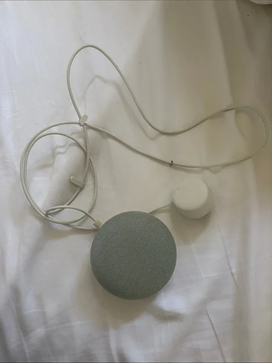 google Nest Mini Smart Speaker - Light Gray