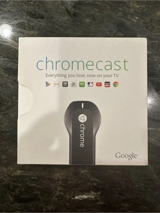 google Chromecast White and Black