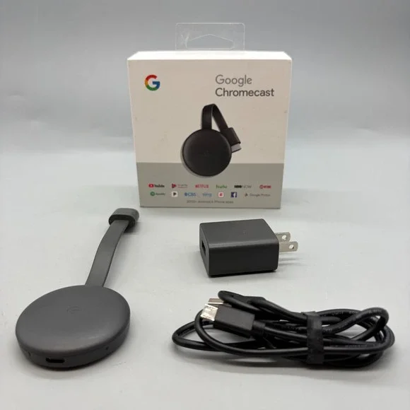 Google Chromecast (3rd Gen) Media Streamer (NC2-6A5)