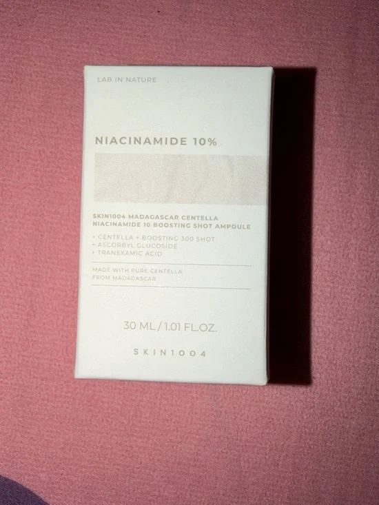 Skin1004 Niacinamide 10% Boosting Shot Ampoule - White