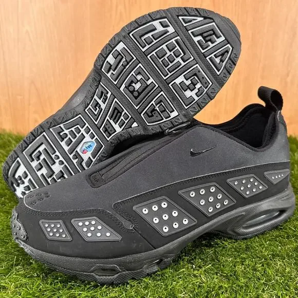 Nike Air Max Sunder Black Metallic Silver FZ2068-001 Women's 11 / Men's 9.5