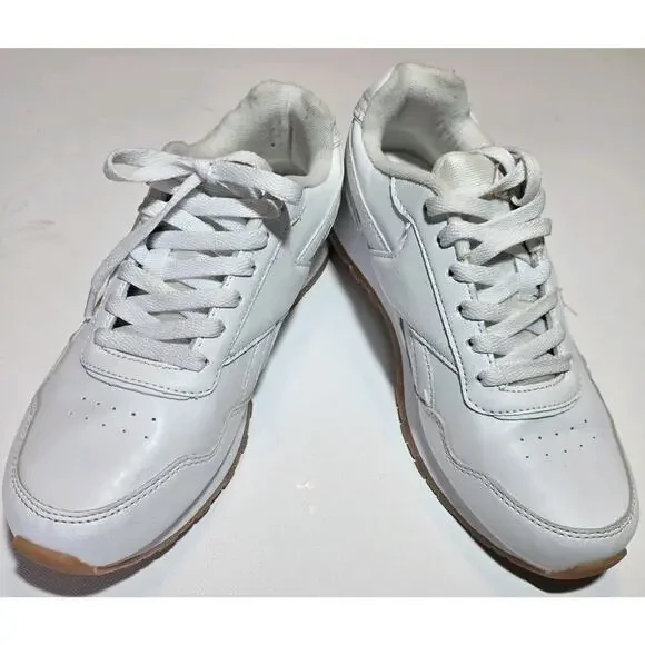 Reebok Royal Glide LX White Pink GALAXY3 Sneakers Womens Size 8 1222R30115W