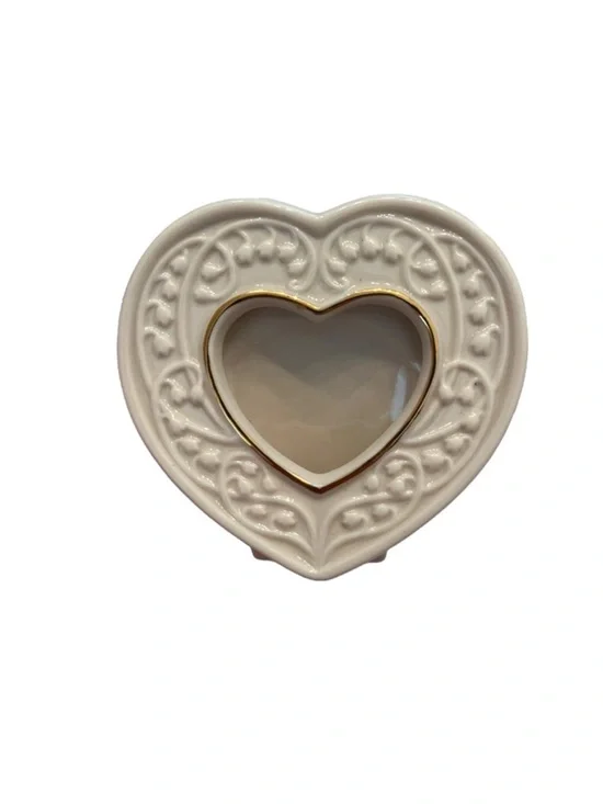 Wedding Promises Collection by LENOX Heart-Shaped Gold Trim Frame