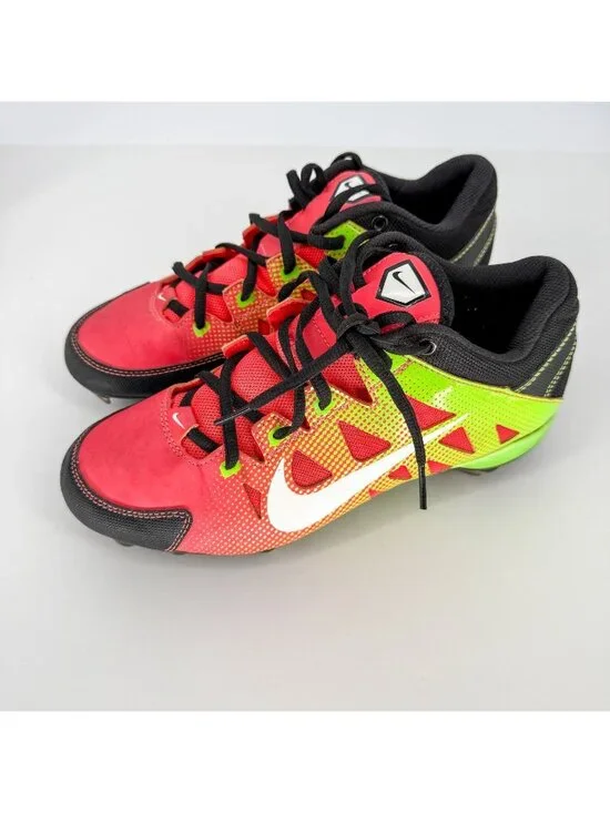 Nike‎ Womens HyperDiamond Softball Metal Cleats Style 684696-610 Size 9 -No Box
