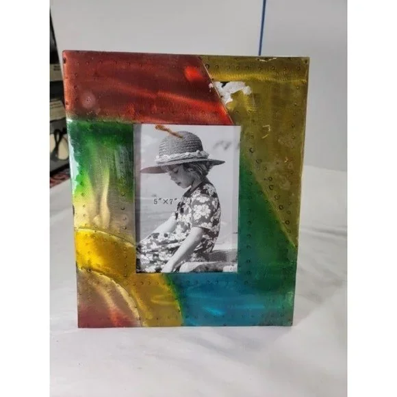 Firefly Metal Standing Multi Color Picture Frame 5