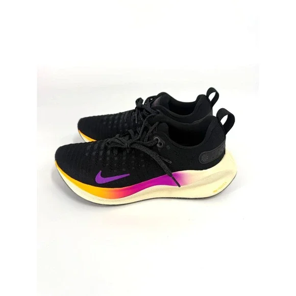Nike Women's ReactX Infinity Run 4 Size 7.5 Black‎ Hyper Violet DR2670-011 New