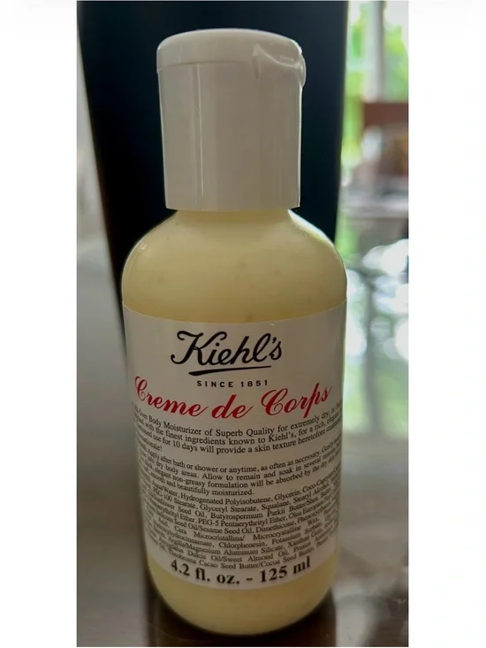 New Kiehls Crème de Corps 4.2oz Body Moisturizer