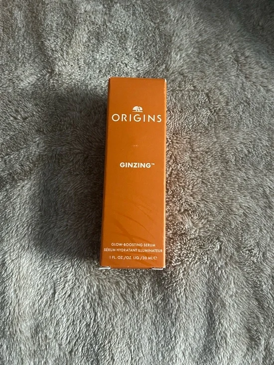 Origins GinZing Glow-Boosting Serum - Orange Packaging