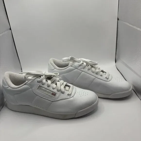 Size 8 - Reebok Princess White