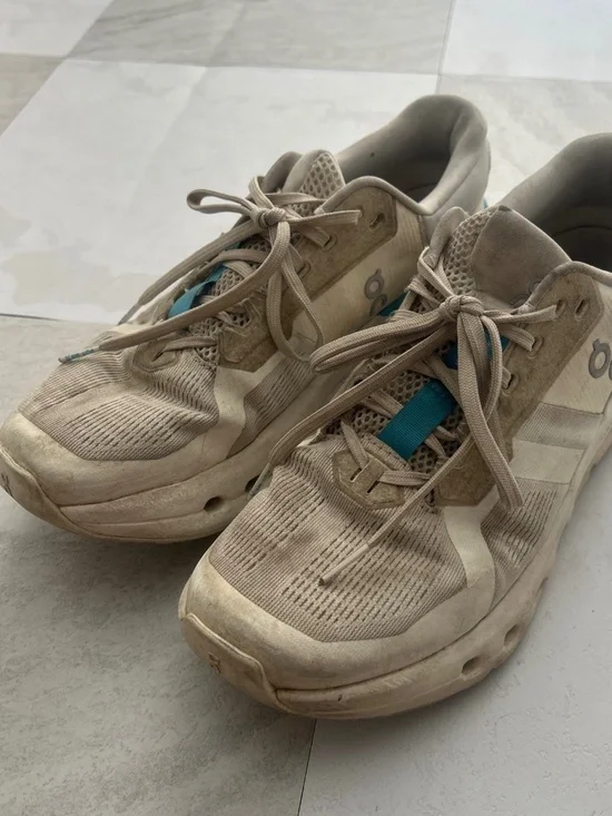 On On Running Cloudrunner 2 Women’s Sneakers White/Horizon US 10