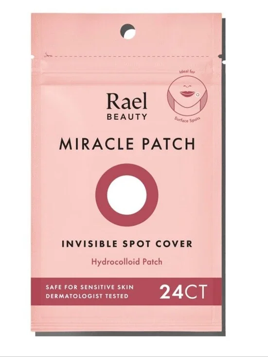 New Rael Beauty Miracle Pimple Patch Invisible Spot Cover for Acne - 24ct