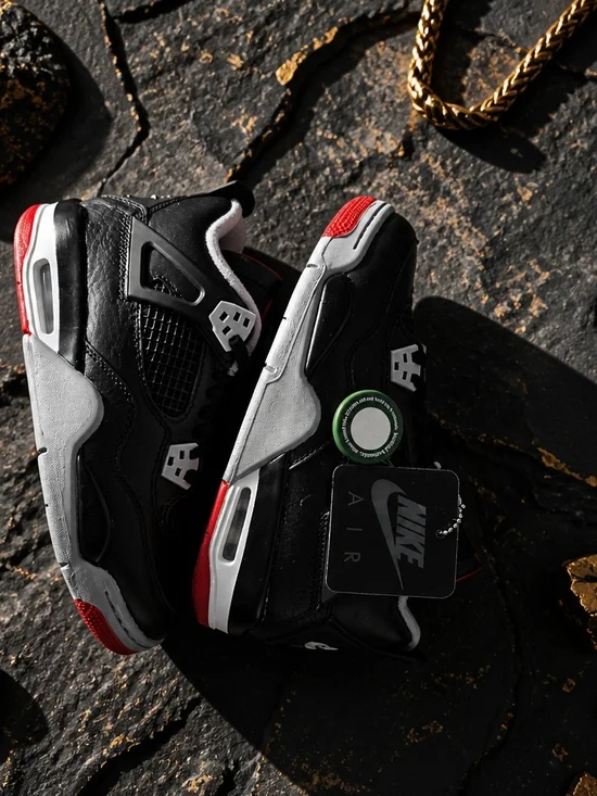 Nike Air Black/Red Men's Basketball Shoes