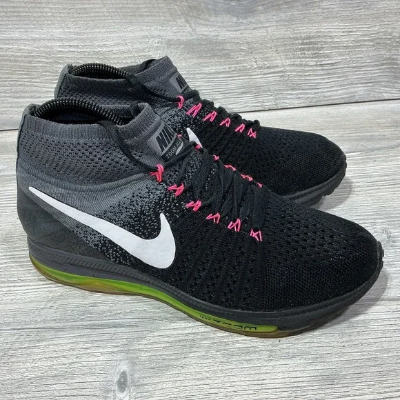 Nike Women's Zoom All Out FK 843975-403 Black Shoes Sneakers Size 7.5 Mid Top