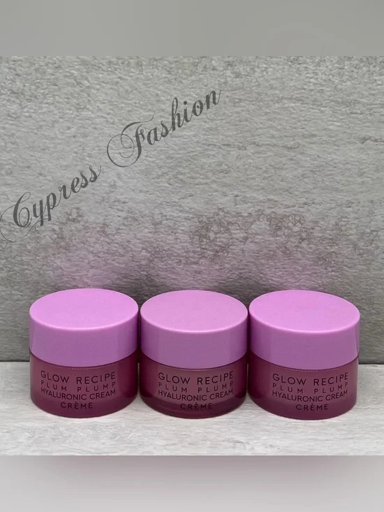 🪅 Three Glow Recipe Plum Plump Hyaluronic Creams