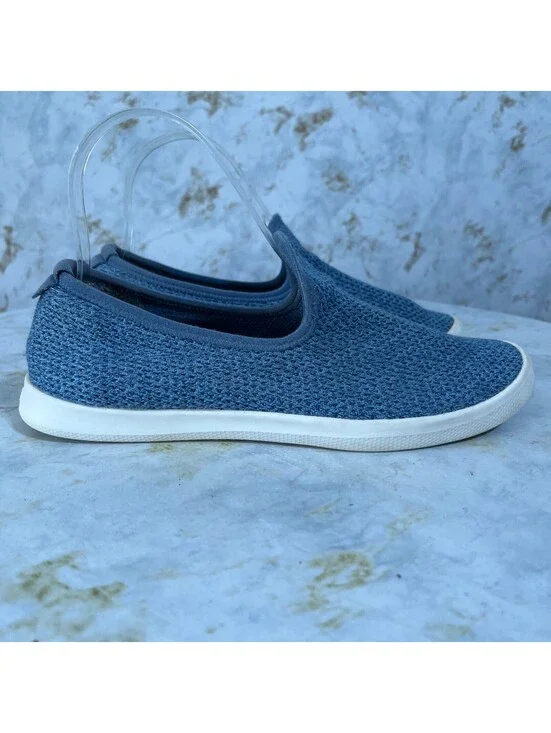 Allbirds Tree Loungers Women's Size 7 Shoes Blue Slip On Comfort Casual Sneakers