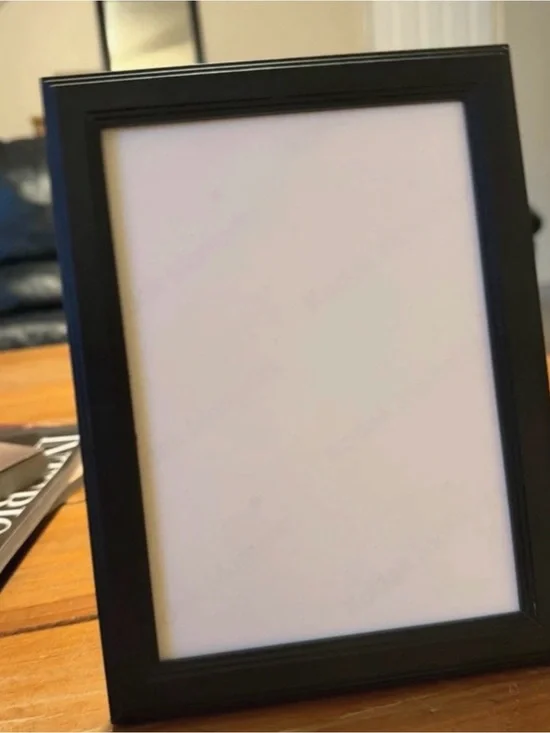 Classic Black Photo Frame - Vertical 5x7 standing