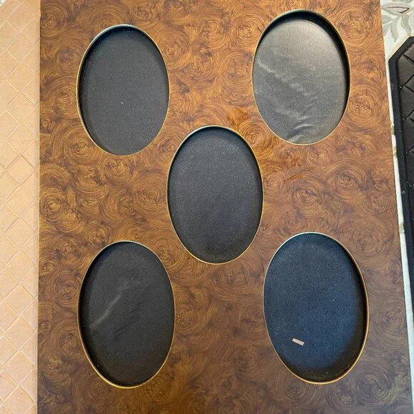 Fred M Lawrence Co Metal Frame for 5 Pictures 11 7/8