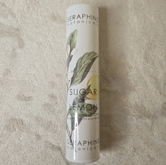 Seraphine Botanicals Sugar + Lemon Moisterizing Lip Buffer