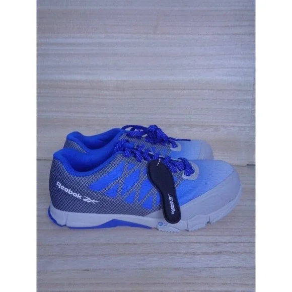 Reebok Work Women's Speed TR RB452 Work Shoe Comp Toe Athletic‎ Grey/Blue Sz 9W