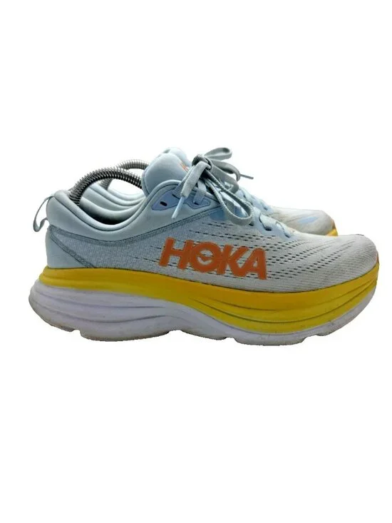 HOKA Bondi 8 Women's Sz 7.5 B Summer Song Country Air Running Shoes 1127952 SSCA