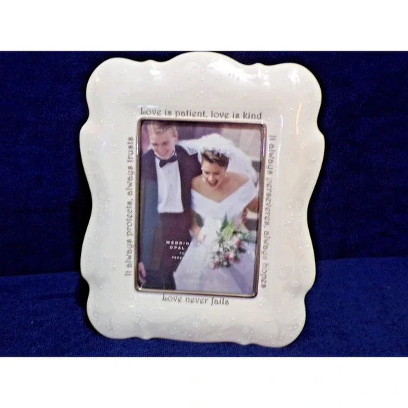 Lenox Wedding Promises Opal Innocence Love Is Patient New 5