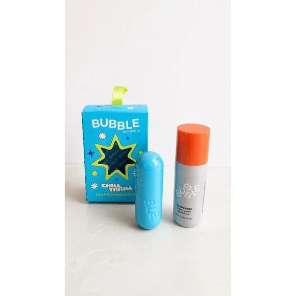 Bubble Chill Thrill Set: Cloud Surf 10mL +Tell All Balm 4.4g New