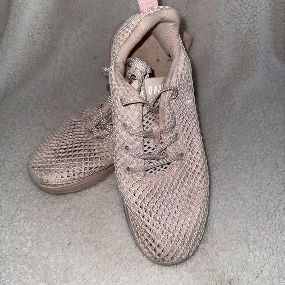 Nobull Women's Mesh Runner‎ Sneakers Pink Size 10 Athletic Shoes