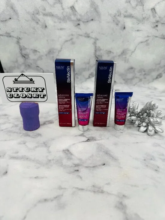 StriVectin Skincare Set-Advance Retinol Night Renew Moisturizer7.5ml-2pc-BOX-NEW