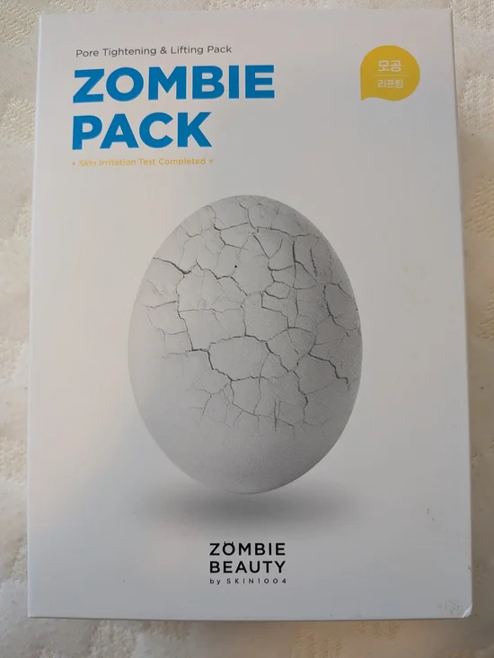 Zombie Beauty Zombie Pack Pore Tightening & Lifting Mask - White