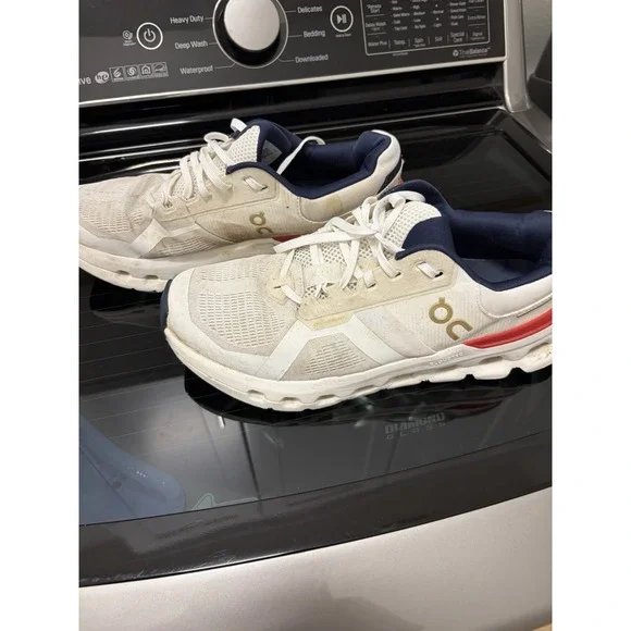On Cloudrunner 2 3ME30550105 Sneaker Men's Size US 9.5 White Running Shoes