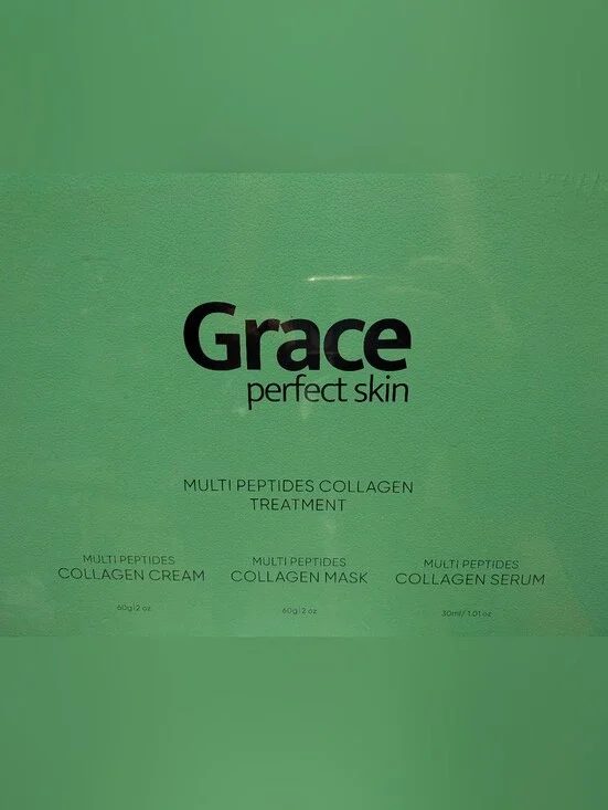 Grace Perfect Skin Multi-Peptides Collagen Treatment - Green Packaging