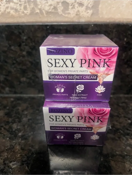 Rozino Sexy Pink Woman's Secret Cream - Sealed - Set of 2!