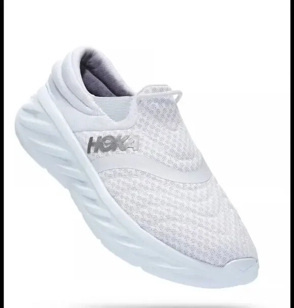 Hoka Ora Recovery Shoe 2 White Slip On Comfort Shoes Women’s 9