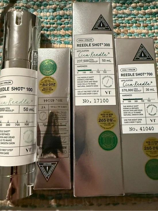 SKIN CARE —COS Silver Cica Reedle Shot Serum Trio