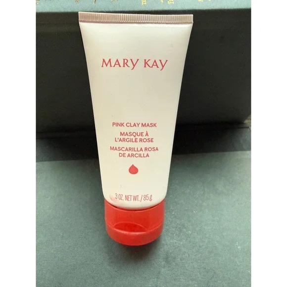 Mary Kay Pink Clay Mask for Dry Oily Skin 3 oz 85g New‎