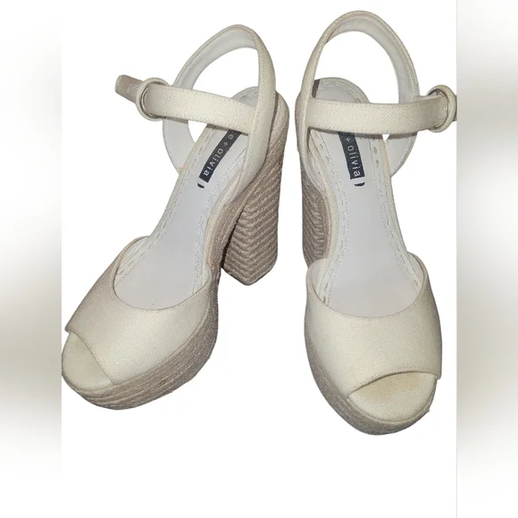 Alice + Olivia Cream Women's Shoes