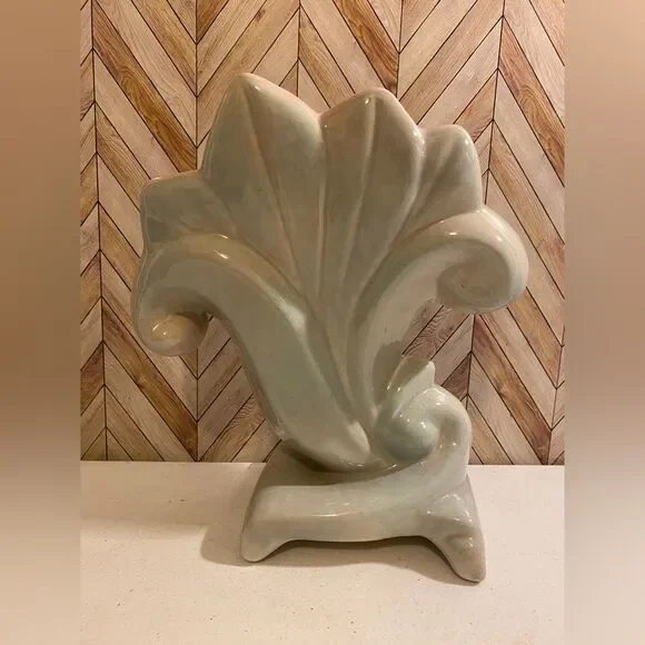 Art Deco Light Blue Vintage Vase [Item 024]