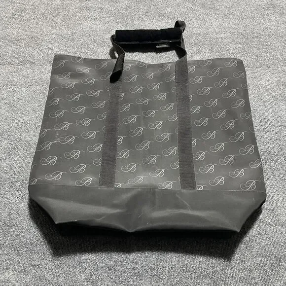Bellagio Tote Bag Black Monogram B Pattern Samsonite Handle Travel Shopper Large